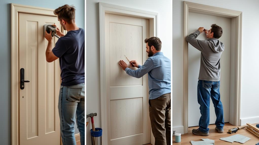 Door fixing